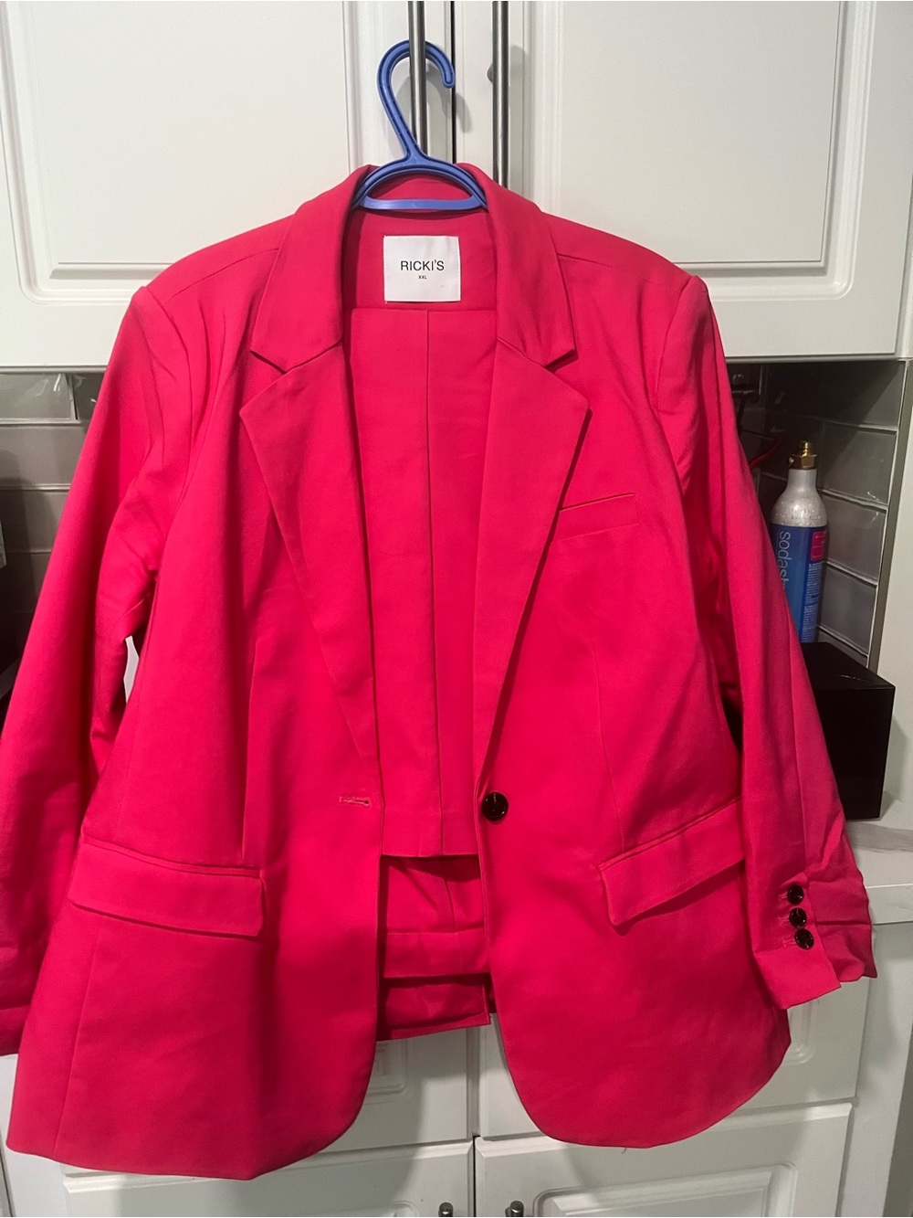 Ricki's Women's Hot Pink suit. Blazer and pants